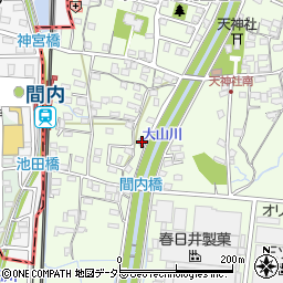 愛知県春日井市牛山町236周辺の地図