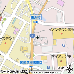 滋賀県彦根市古沢町234周辺の地図