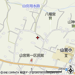 静岡県富士宮市山宮1854周辺の地図