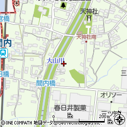 愛知県春日井市牛山町677周辺の地図