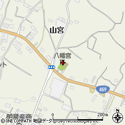 静岡県富士宮市山宮2561周辺の地図
