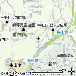 愛知県春日井市牛山町1929周辺の地図
