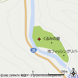 兵庫県宍粟市波賀町鹿伏175周辺の地図