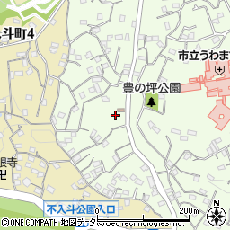 神奈川県横須賀市上町4丁目14周辺の地図