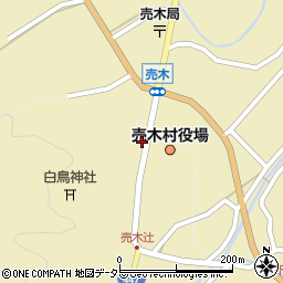 長野県下伊那郡売木村707周辺の地図