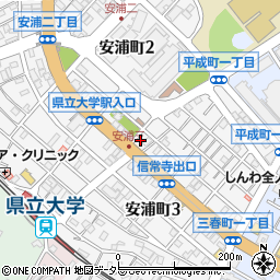 有限会社花松　本店周辺の地図