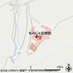 もみじヶ丘病院（福知会）周辺の地図