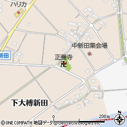 正養寺周辺の地図