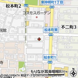 サイゼリヤ春日井松本店周辺の地図