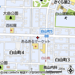 焼肉 石鍋 団十郎 高蔵寺周辺の地図