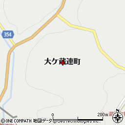 愛知県豊田市大ケ蔵連町周辺の地図