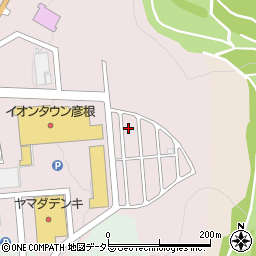 滋賀県彦根市古沢町278-38周辺の地図