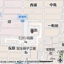ミヨシ油脂株式会社　名古屋工場油化事業部化成品技術部周辺の地図