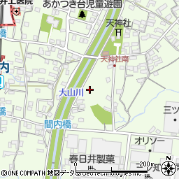 愛知県春日井市牛山町665周辺の地図