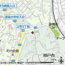 神奈川県横須賀市田戸台34周辺の地図