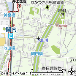 愛知県春日井市牛山町242周辺の地図