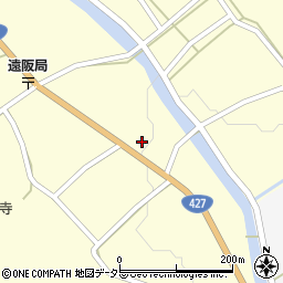 兵庫県丹波市青垣町山垣1262-2周辺の地図