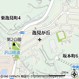 神奈川県横須賀市逸見が丘14-6周辺の地図