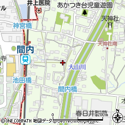 愛知県春日井市牛山町233-3周辺の地図