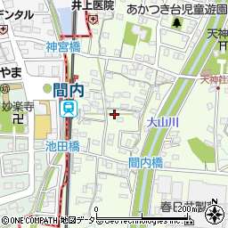 愛知県春日井市牛山町228周辺の地図