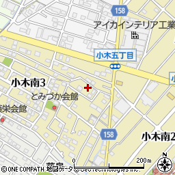 愛知県小牧市小木南3丁目99周辺の地図