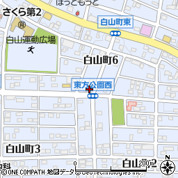 グローリアス高蔵寺周辺の地図