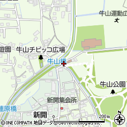愛知県春日井市牛山町1888-35周辺の地図