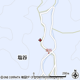 京都府京丹波町（船井郡）塩谷（井ノ本）周辺の地図