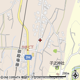 静岡県御殿場市竈50周辺の地図