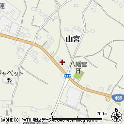 静岡県富士宮市山宮2649周辺の地図