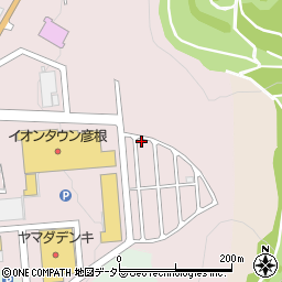 滋賀県彦根市古沢町278-40周辺の地図