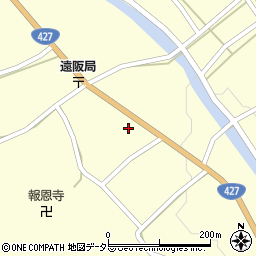 兵庫県丹波市青垣町山垣1607周辺の地図