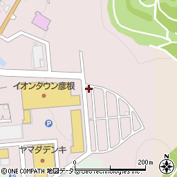 滋賀県彦根市古沢町278-42周辺の地図