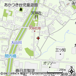 愛知県春日井市牛山町641周辺の地図