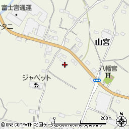 静岡県富士宮市山宮2499周辺の地図