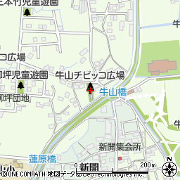 愛知県春日井市牛山町1898周辺の地図