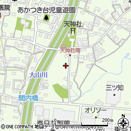 愛知県春日井市牛山町637-1周辺の地図