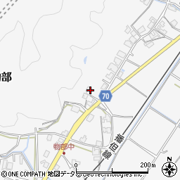 兵庫県朝来市物部788周辺の地図