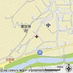 京都府船井郡京丹波町中大西77周辺の地図