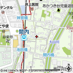 愛知県春日井市牛山町261周辺の地図