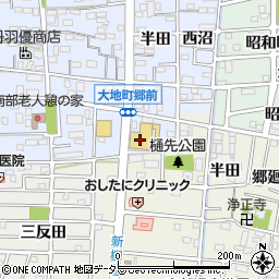 生鮮館やまひこ岩倉店周辺の地図