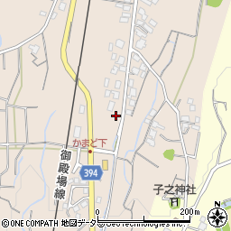静岡県御殿場市竈837周辺の地図