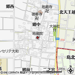 愛知県一宮市大和町於保郷中2396周辺の地図