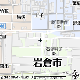 愛知県岩倉市川井町獅子海戸周辺の地図