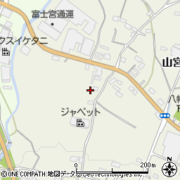 静岡県富士宮市山宮2492周辺の地図