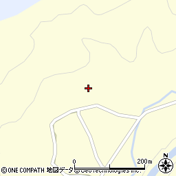 京都府南丹市美山町下平屋廣出口周辺の地図