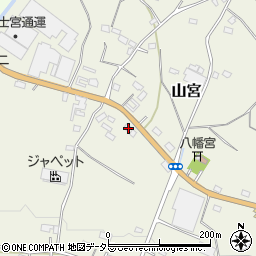 静岡県富士宮市山宮2509周辺の地図