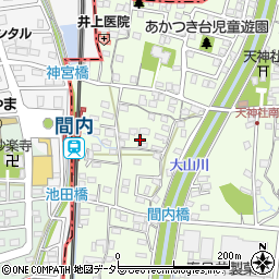 愛知県春日井市牛山町258周辺の地図