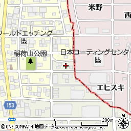 愛知県一宮市丹陽町三ツ井小山周辺の地図