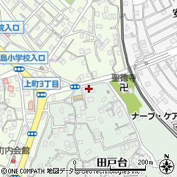 神奈川県横須賀市田戸台23周辺の地図